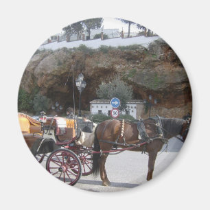 Íman Carruagem do cavalo em Mijas