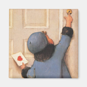 Íman Carta de Amor Antiga por Jessie Willcox Smith