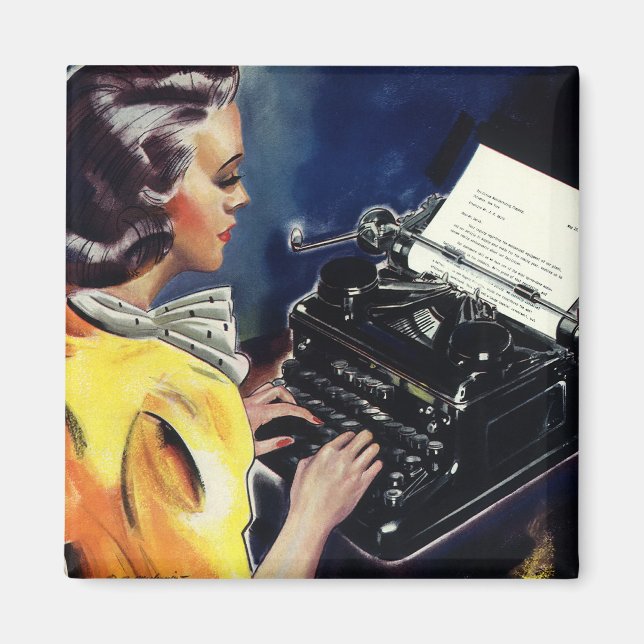 Íman Carta de Digitação do Secretário Executivo da Vint (Frente)