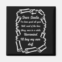 Carta Engraçada aos Papais noeis presentes de Nata