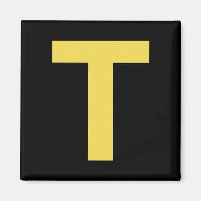 Íman Carta T Diversão Grupo de Chipmunk Correspondendo  (Frente)