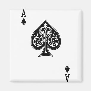 Íman Cartão Ace Poker