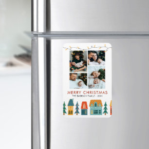 Íman Cartão Casa de Férias Retroativo