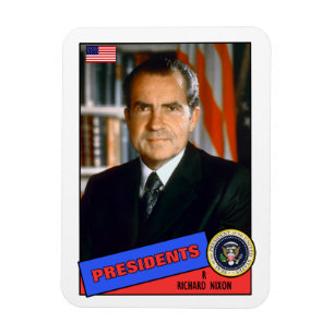 Íman Cartão de basebol de Richard Nixon
