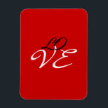 Íman Cartão de Boas Vindas Cor Vermelho Branco Preto<br><div class="desc">Você pode facilmente alterar as fontes e as cores. Você também pode adicionar seu logotipo e a imagem de fundo como desejar.</div>