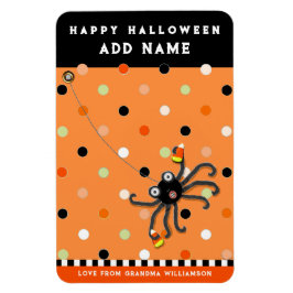 Íman Cartão de Halloween Personalizado para Crianças