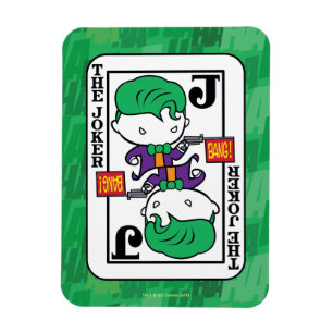 Íman Cartão de Joker Chibi
