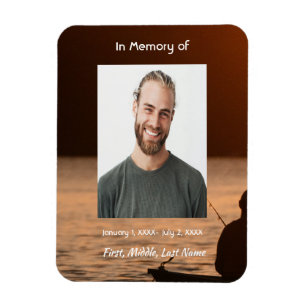 Íman Cartão de Memória de Bolso Memorial Pescador