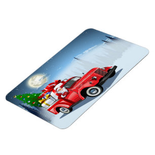 Íman Cartão de Natal Saudável