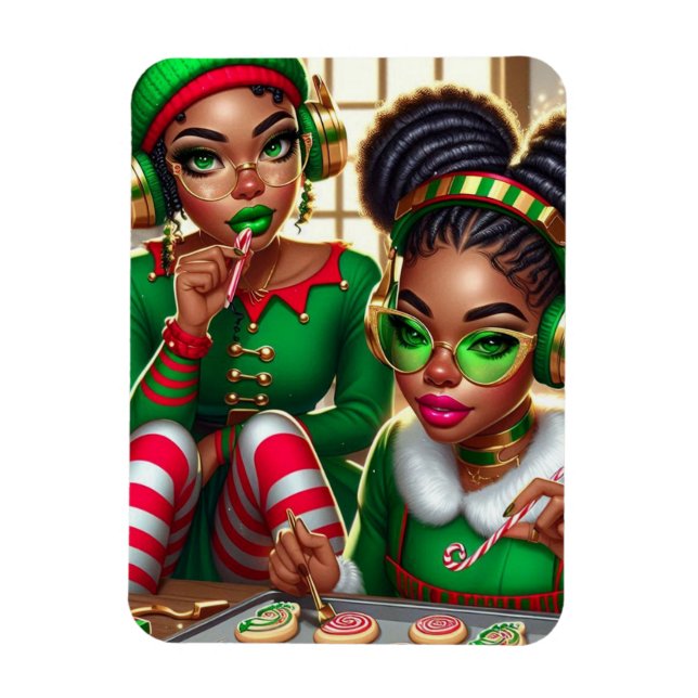 Íman Cartão de saudação dobrado (Vertical)