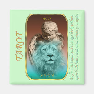 Íman Cartão de Tarot - força