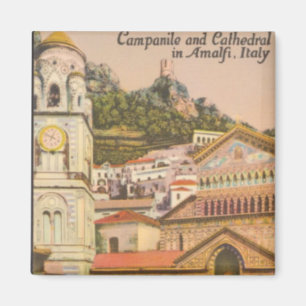 Íman Cartão postal da Catedral de Amalfi, Itália