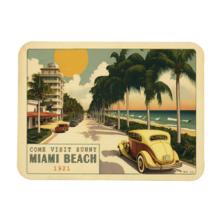 Íman Cartão-postal da Unidade Oceânica de Minami Retro