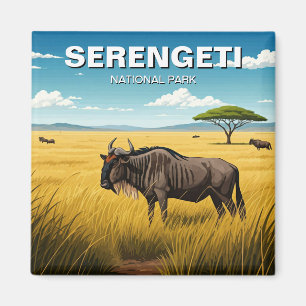 Íman Cartão postal do Parque Nacional Serengeti Tanzâni