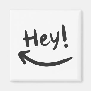 Íman Cartão postal sorridente