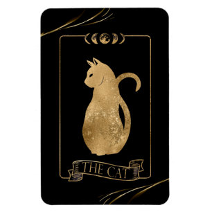 Íman Cartão Tarot Cat