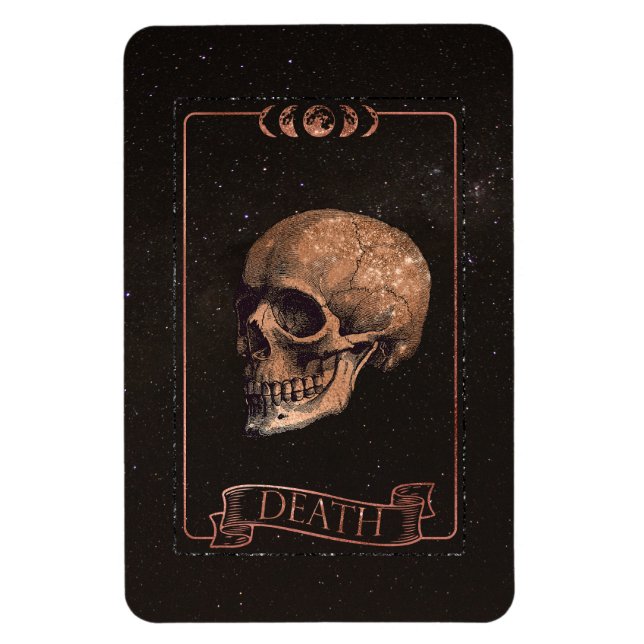 Íman Cartão Tarot de Morte (Vertical)