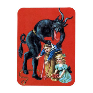 Íman Cartão Vintage Magneter Krampus