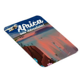 Íman cartaz da Aventura da Cachoeira Africana