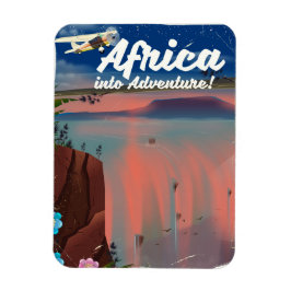 Íman cartaz da Aventura da Cachoeira Africana