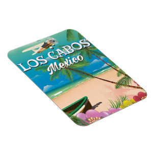 Íman Cartaz da praia de Los Cabos México
