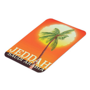 Íman Cartaz de férias de Jeddah Arábia Saudita
