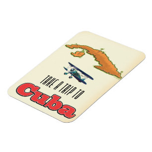 Íman Cartaz de férias em Cuba