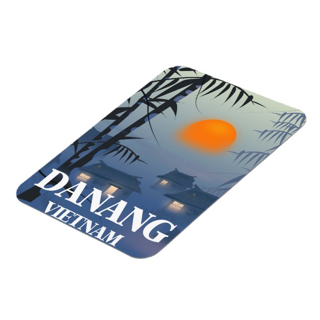 Íman cartaz de viagem para Da Nang, Vietnã (Left Side)
