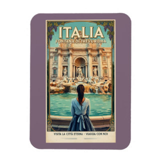Íman Cartaz de Viagem/Roma