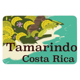 Íman Cartaz de viagem Tamarindo Costa Rica