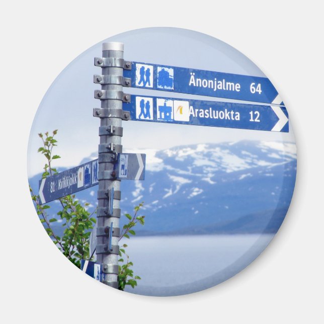 Íman Cartaz em Staloluokta (Frente)