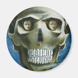 Íman Cartaz Mágico Vintage, De Biere o Misterioso
