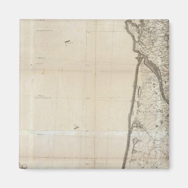 Íman Carte de la France SO (Frente)