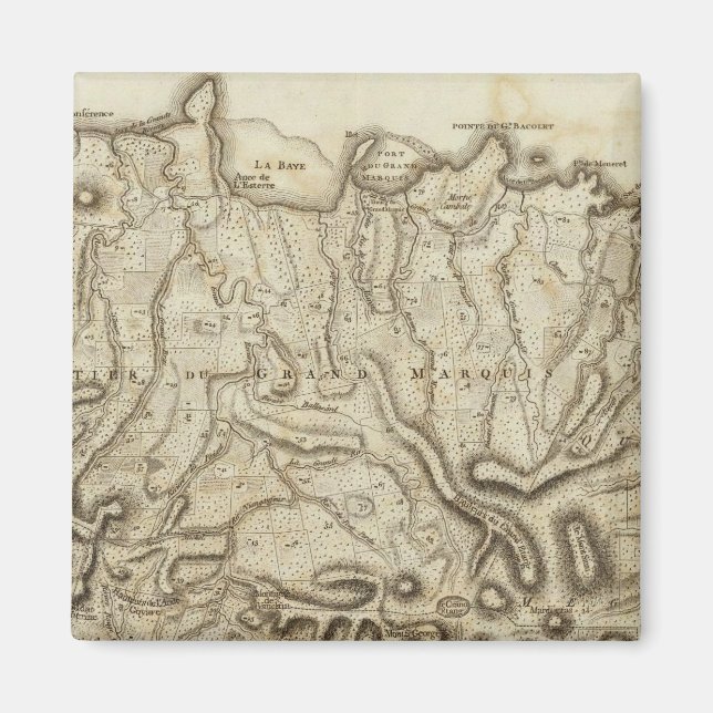 Íman Carte de l'Isle de la Grenade (Frente)