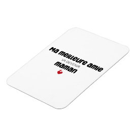 Íman Carte "Mãe meilleure amie va devenir maman"