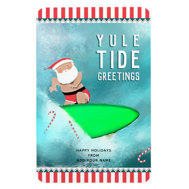 Íman Cartões de presentes de Natal engraçados (Vertical)