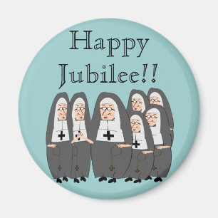 Íman Cartões do jubileu da freira