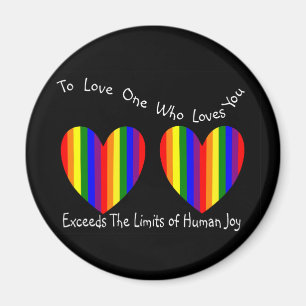 Íman Cartões e presentes para Namorados gay/Lésbicas