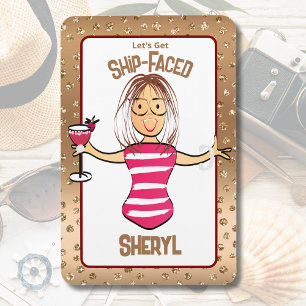 Íman Cartografia De Navio Engraçado Para Ela