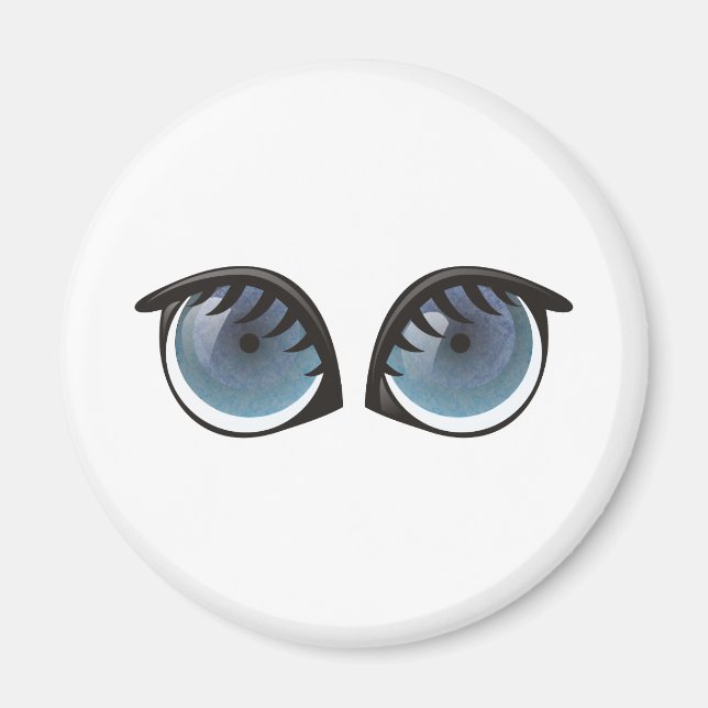 Íman Cartografia de Olhos Azuis (Frente)