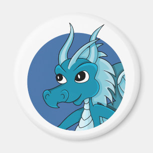 Íman Cartografia do dragão azul