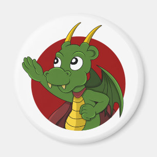 Íman Cartografia do dragão verde