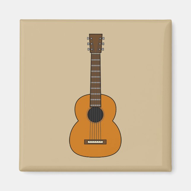 Íman Cartoon Acústico Simples (Frente)