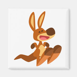 Íman Cartoon Bonito Kangaroo Joey Magnet
