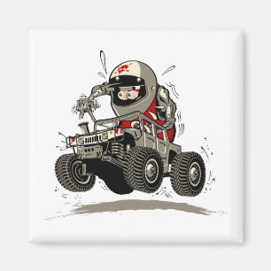 Íman Cartoon Buggy