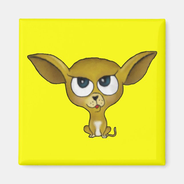 Íman Cartoon Chihuahua Magnet (Frente)