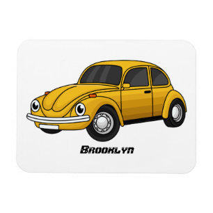 Íman Cartoon de carro clássico