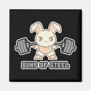 Íman Cartoon De Coelhinho Da Workout - Pedras De Aço, A