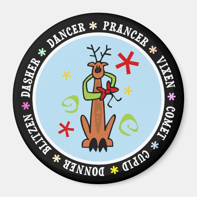 Íman Cartoon de Estrelas e Rebeldes (Frente)