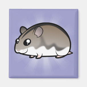 Íman Cartoon Dwarf Hamster